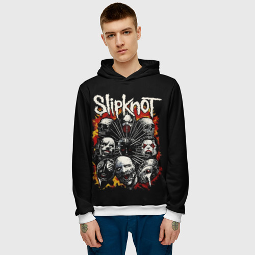 Мужская толстовка 3D Slipknot - фото 3