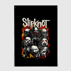 Slipknot – Постер с принтом купить