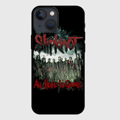 Чехол для iPhone 13 mini с принтом Slipknot, вид спереди #2