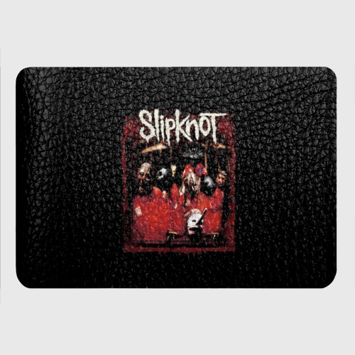 Картхолдер с принтом Slipknot, цвет красный - фото 4