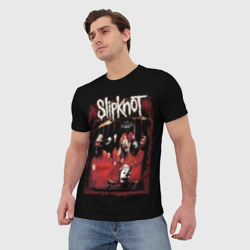 Мужская футболка 3D Slipknot - фото 2