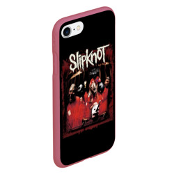 Чехол для iPhone 7/8 матовый Slipknot - фото 2