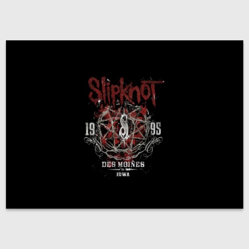 Поздравительная открытка Slipknot