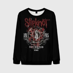 Мужской свитшот 3D Slipknot