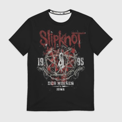Мужская футболка 3D Slipknot