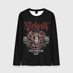 Мужской лонгслив 3D Slipknot