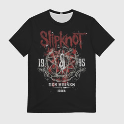 Мужская футболка 3D Slipknot