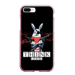 Чехол для iPhone 7Plus/8 Plus матовый Кролик с Пистолетами: Измайлов