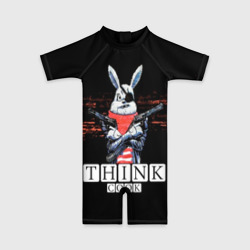 Детский купальный костюм 3D Кролик с Пистолетами: Измайлов