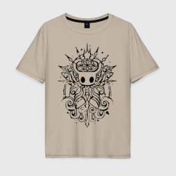 Hollow Knight – Мужская футболка хлопок Oversize с принтом купить со скидкой в -16%