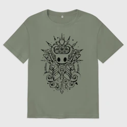 Женская футболка хлопок Oversize Hollow Knight