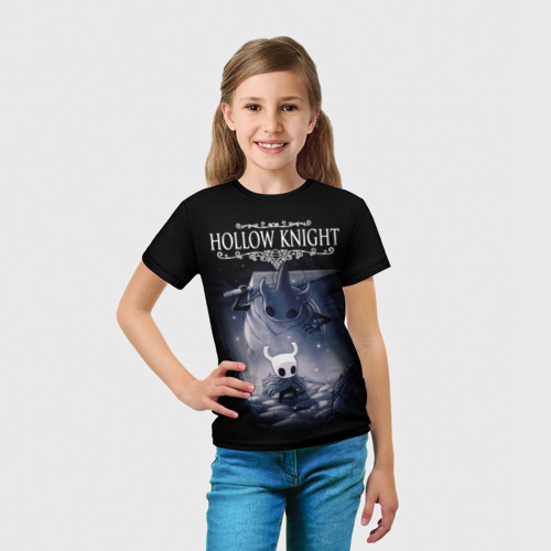 Детская футболка 3D Hollow Knight, цвет 3D печать - фото 5