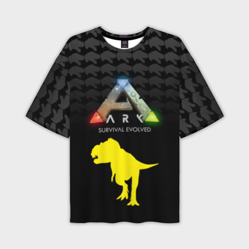 Мужская футболка oversize 3D Ark Survival Evolved, цвет 3D печать