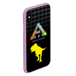 Чехол для iPhone XS Max матовый Ark Survival Evolved - фото 2