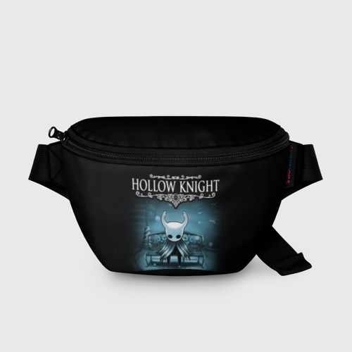 Поясная сумка 3D с принтом Hollow Knight, вид спереди #2