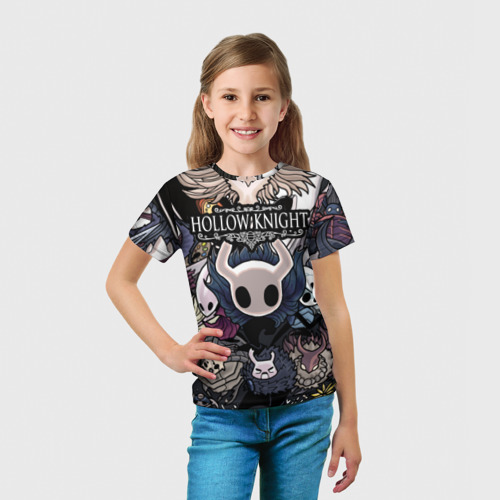 Детская футболка 3D Hollow Knight, цвет 3D печать - фото 5