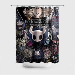 Штора 3D для ванной Hollow Knight