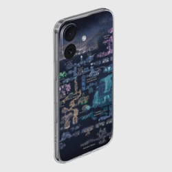 Чехол для iPhone 16 силиконовый с защитой камеры Hollow knight world - фото 2