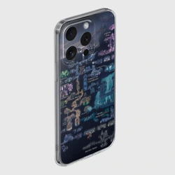 Чехол для iPhone 15 Pro силиконовый с защитой камеры Hollow knight world - фото 2