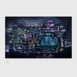 Флаг 3D Hollow knight world