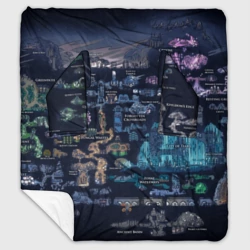 Плед с рукавами Hollow knight world