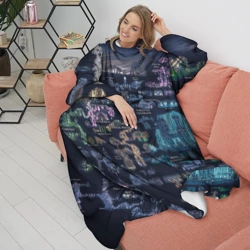 Плед с рукавами Hollow knight world - фото 2