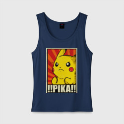 Женская майка хлопок Pikachu Pika Pika