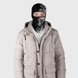 Балаклава 3D Черно-белый узор - фото 2