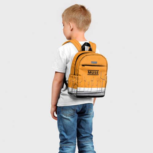 Детский рюкзак 3D с принтом Muse, фото на моделе #1