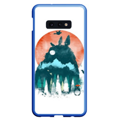 Чехол для Samsung S10E Силуэт Тоторо