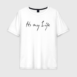 Мужская футболка хлопок Oversize Its my Life