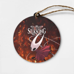 Деревянная игрушка круг Hollow Knight: silksong