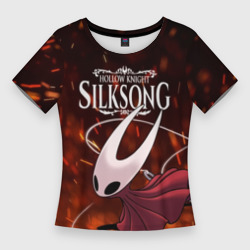 Женская футболка 3D Slim Hollow Knight: silksong