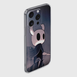 Чехол для iPhone 15 Pro силиконовый с защитой камеры Рыцарь - Hollow knight - фото 2