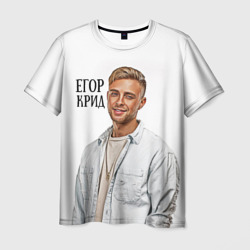 Мужская футболка 3D Егор Крид