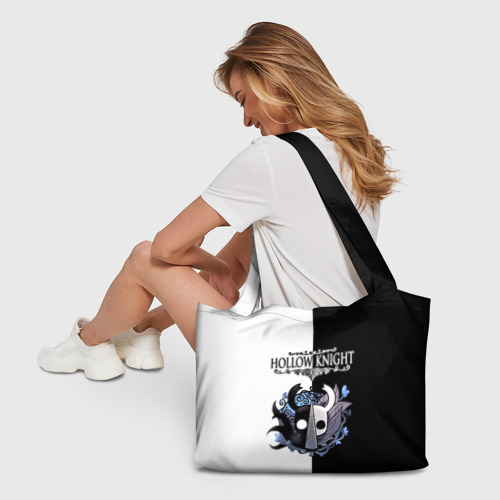 Пляжная сумка 3D Hollow Knight Black & White - фото 6