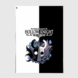 Постер Hollow Knight Black & White