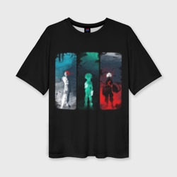 Boku No Hero Academia minimal – Женская футболка oversize 3D с принтом купить со скидкой в -50%