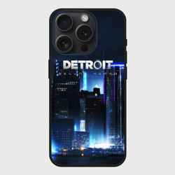 Чехол силиконовый для Apple iPhone 15 Pro матовый Detroit:Become Human