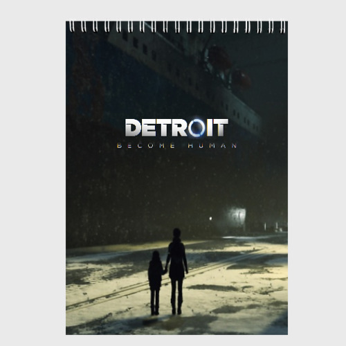 Скетчбук DETROIT:BECOME HUMAN, цвет белый