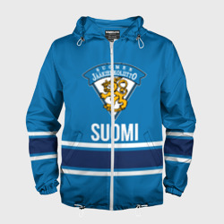 Мужская ветровка 3D Сборная финляндии