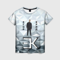 Женская футболка 3D Егор Крид