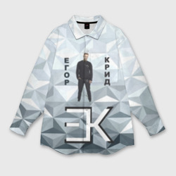 Мужская рубашка oversize 3D Егор Крид