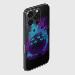 Чехол для iPhone 16 Pro Max силиконовый с защитой камеры Милый Тоторо Totoro - фото 2