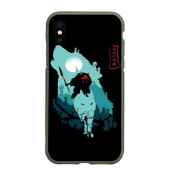 Чехол для iPhone XS Max матовый Princess Mononoke