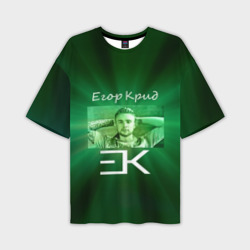 Мужская футболка oversize 3D Егор Крид