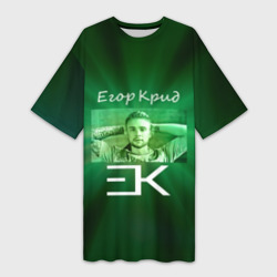 Платье-футболка 3D Егор Крид