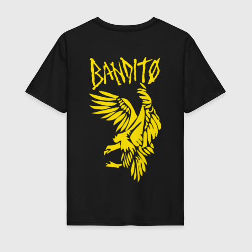 Мужская футболка хлопок TOP - bandito на спине, цвет черный - фото 2