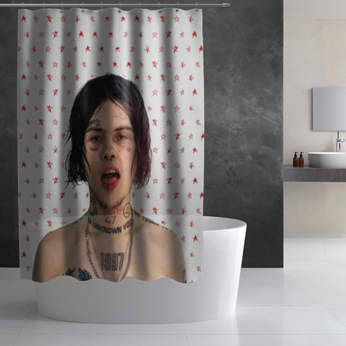 Штора 3D для ванной Джизус - фото 3