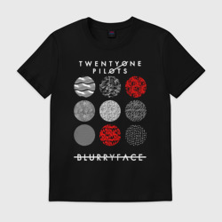 Мужская футболка хлопок TWENTY ONE PILOTS (TOP)